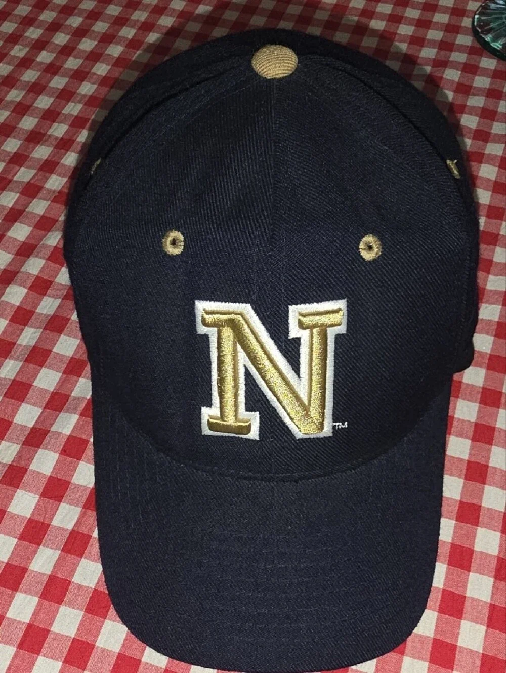 Navy Midshipmen Zephyr Fitted Hat (7 3/8)